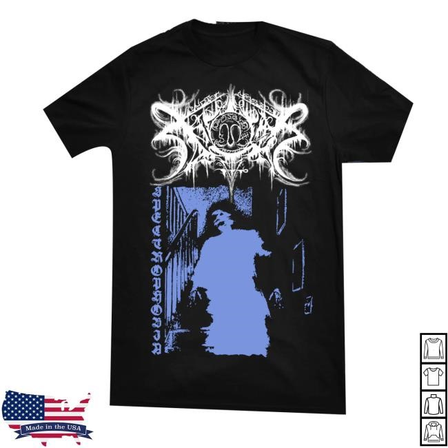 Holymountainprinting Merch Xasthur Spectraphobia Black Tee Shirt - Best Tee Store