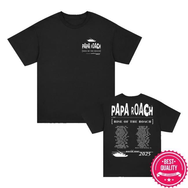Official Rise Of The Roach 2025 North American Tour Sweatshirt - Best Tee Store