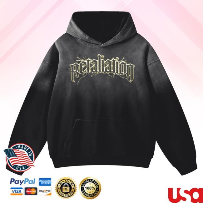 Official Retaliation Project Merch Thunderbolt T-Shirt Black - Best Tee Store