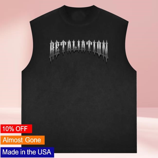 Trending Retaliation Project Merch Dusk Cut Off Black - Best Tee Store