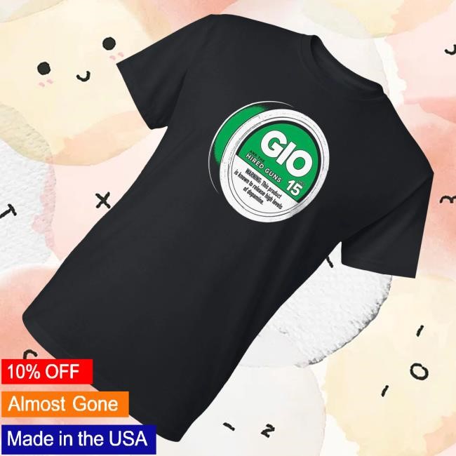 Giovannie & The Hired Guns Merch Gio Lip Pillow Puck T-Shirt - Best Tee Store