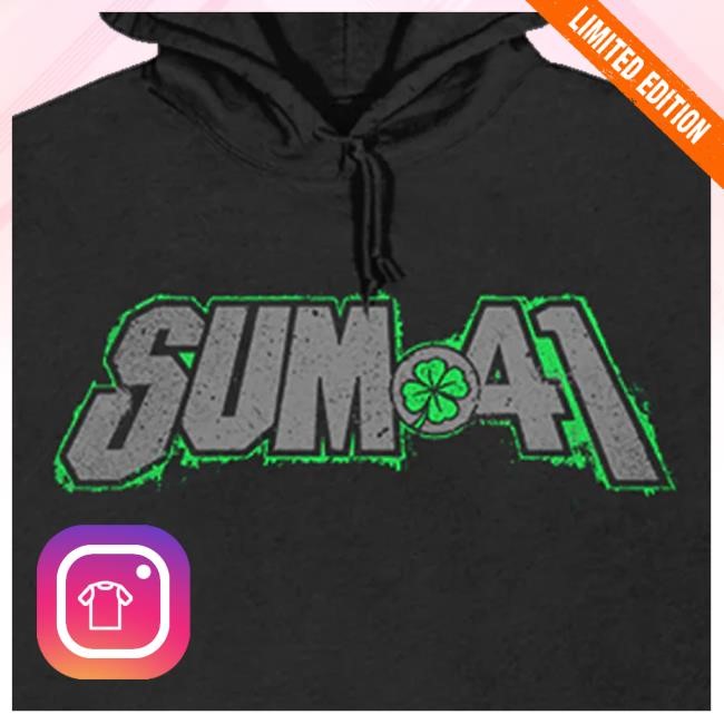Sum41 Merch St. Patrick's Day Shamrock Basketball Jersey - Best Tee Store