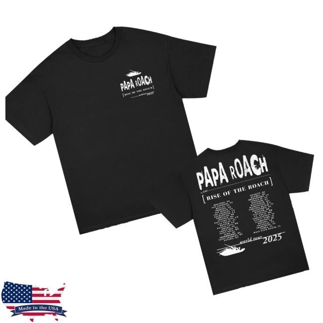 Official Rise Of The Roach 2025 North American Tour Sweatshirt - Best Tee Store