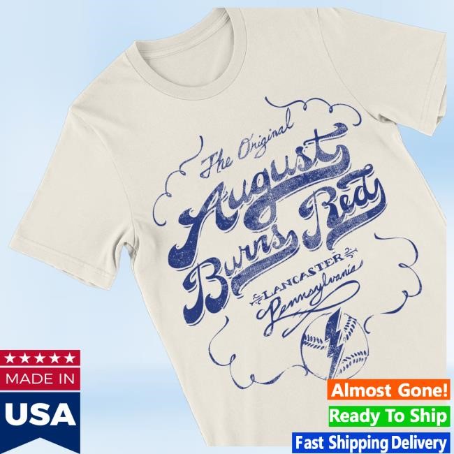 August Burnsred Tour Vintage Baseball Tee Shirt - Best Tee Store