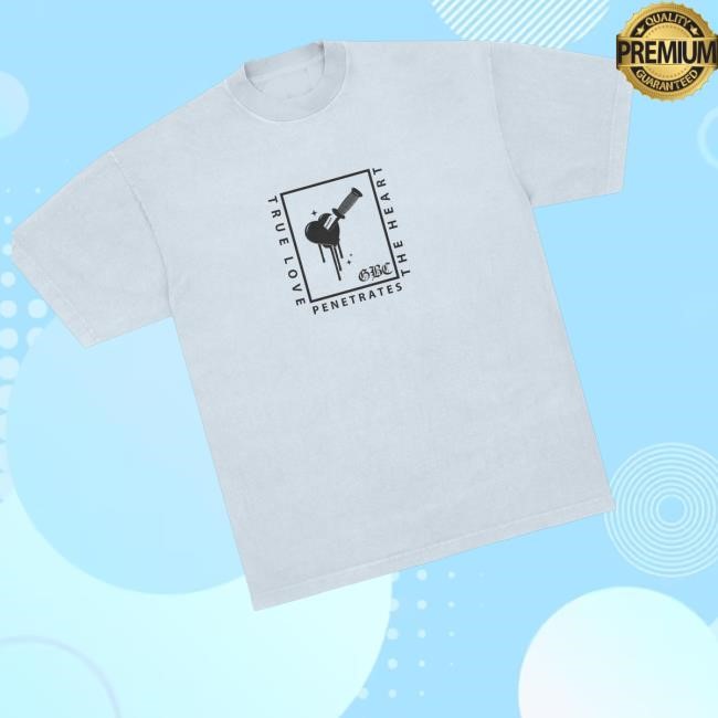 Trending Official Gbc Merch Shop Store True Love Penetrates The Heart Tee Shirt - Best Tee Store