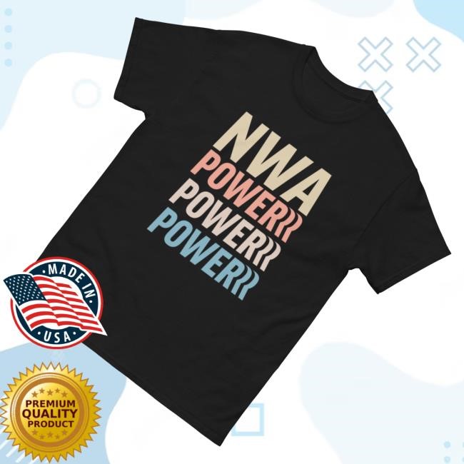 National Wrestling Alliance Merch National Wrestling Alliance Powerrr Stack Hoodie - Best Tee Store