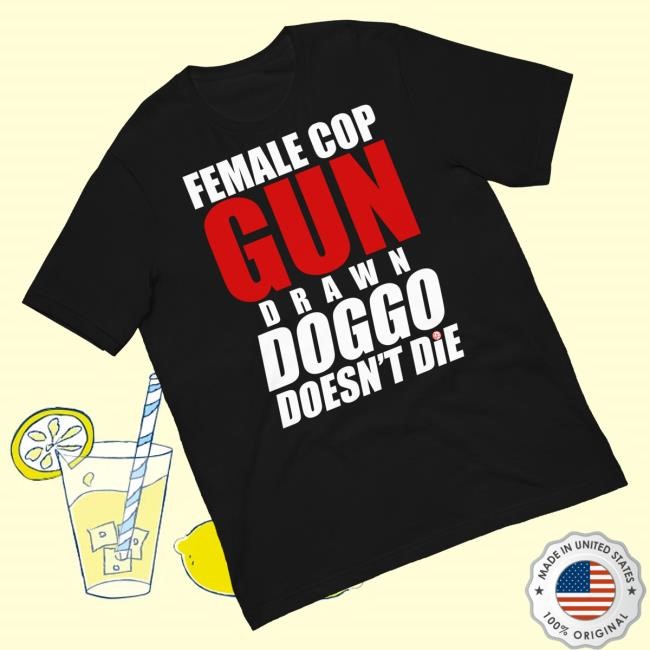 Podawful Softwear Merch Female Cop Black T-Shirt - Best Tee Store