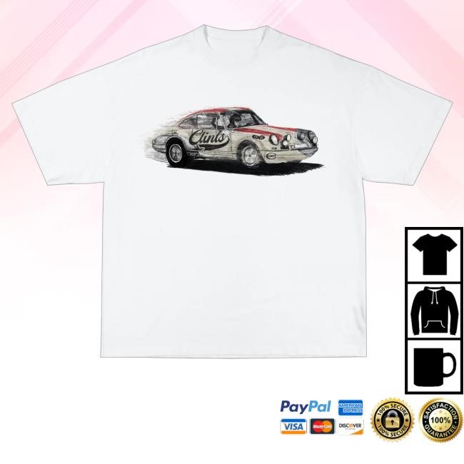 Official Clints Rally Car New Shirt - Best Tee Store