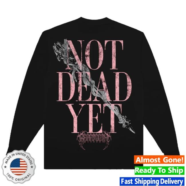 Beartooth Merch Not Dead Yet Black Hoodie Sweatshirt - Best Tee Store