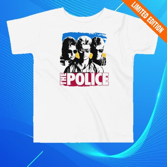 Official The Police Shop Merch Store The Police Sunglasses Toddler Tank Top - Best Tee Store