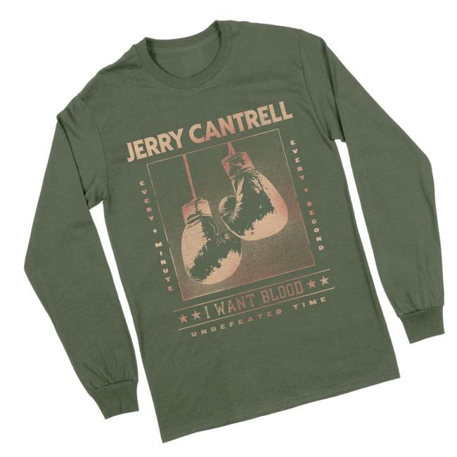 Jerry Cantrell Merch Shop Store Official Undefeated Time Sweatshirt - Best Tee Store