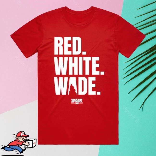 Red White Wade T-Shirt - Best Tee Store