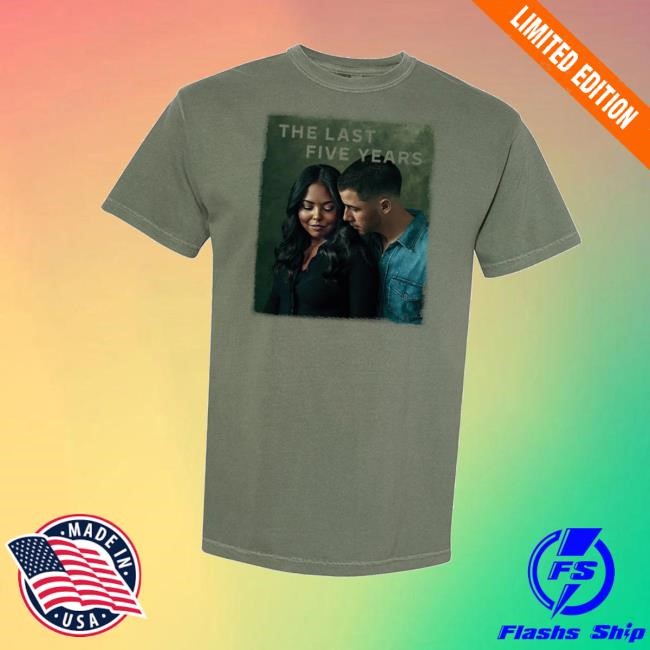 Broadwaymerchandise Merch Store Shop The Last Five Years Portrait T-Shirt - Best Tee Store