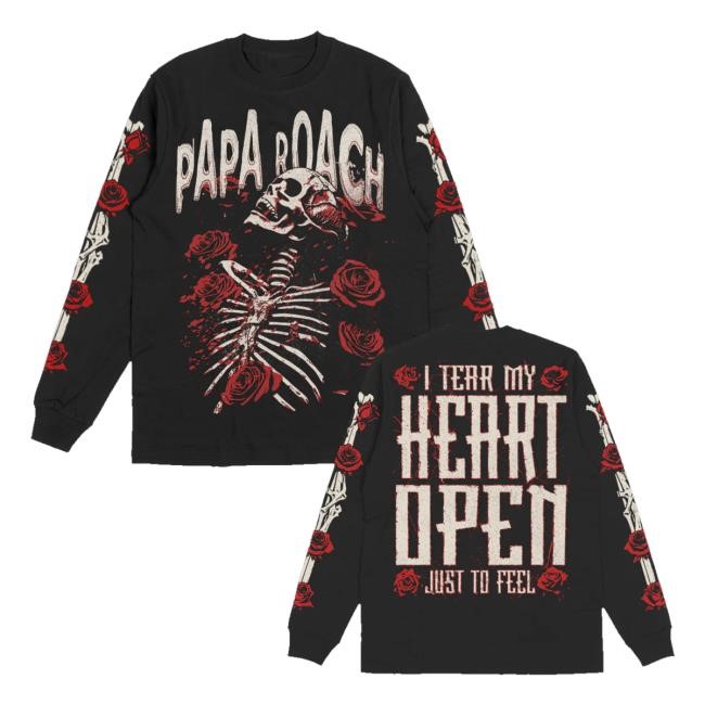 Official Skeleton & Roses Hoodie Sweatshirt - Best Tee Store