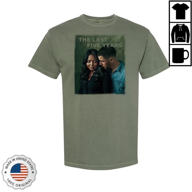 Broadwaymerchandise Merch Store Shop The Last Five Years Portrait T-Shirt - Best Tee Store
