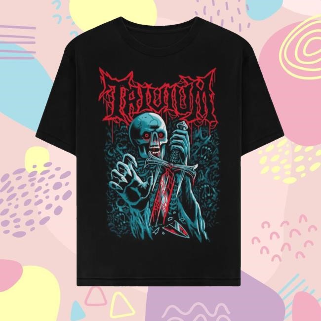 Maniacs Store Skeleton Emblem Shirt - Best Tee Store