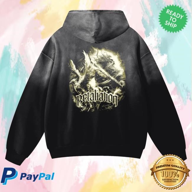 Official Retaliation Project Merch Thunderbolt T-Shirt Black - Best Tee Store