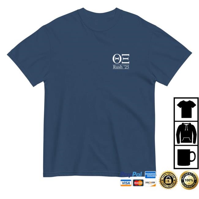 Official Theta Xi National Rush New Shirt - Best Tee Store