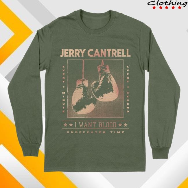 Jerry Cantrell Merch Shop Store Official Undefeated Time Sweatshirt - Best Tee Store
