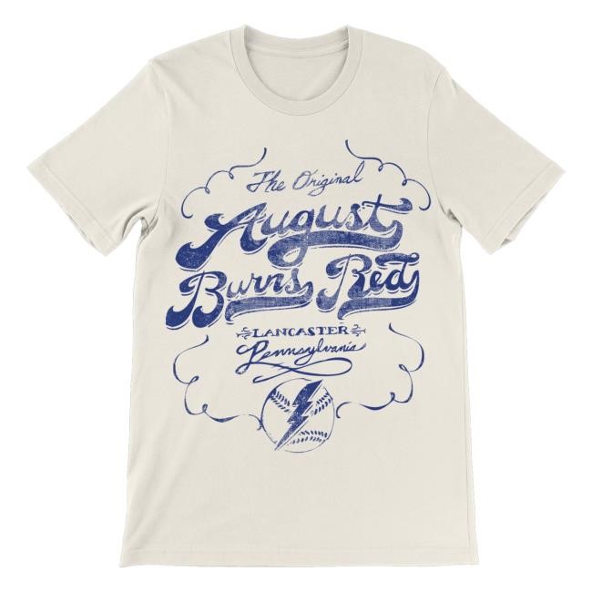 August Burnsred Tour Vintage Baseball Tee Shirt - Best Tee Store