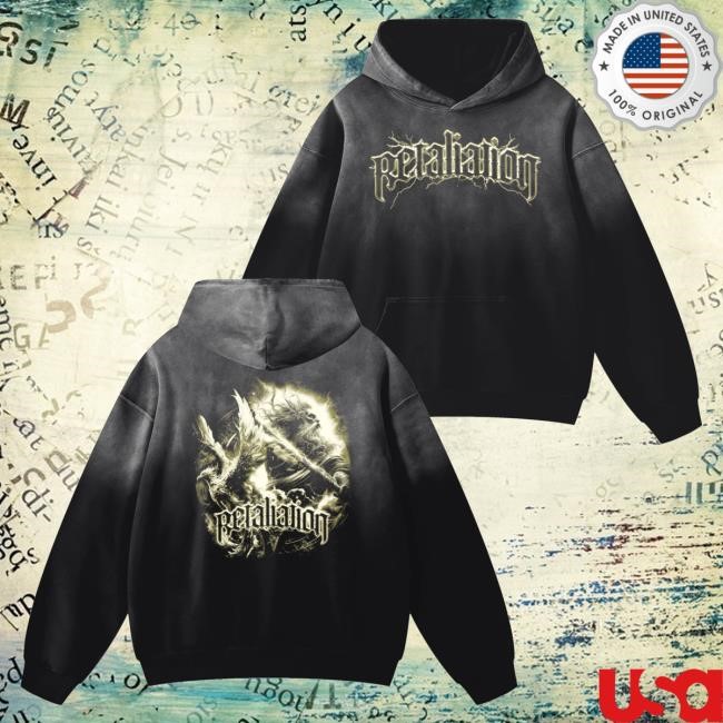 Official Retaliation Project Merch Thunderbolt T-Shirt Black - Best Tee Store