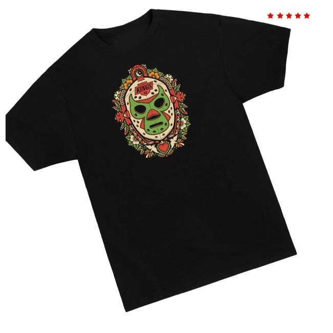 Official Team La Shop Merch Store La Kings X Vg Mexican Heritage Tee Shirt - Best Tee Store