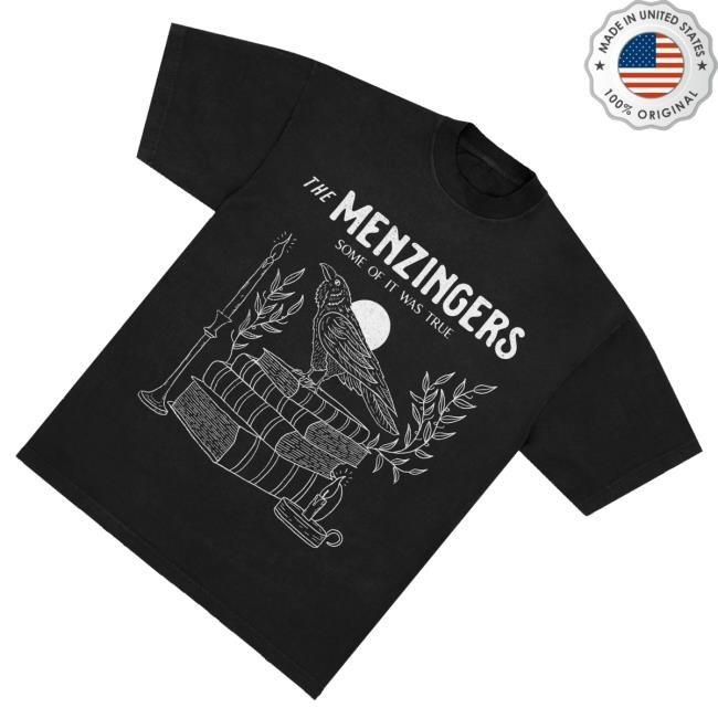 Official The Menzingers Merch Black Raven Zip Hoodie - Best Tee Store