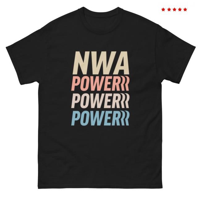 National Wrestling Alliance Merch National Wrestling Alliance Powerrr Stack Hoodie - Best Tee Store