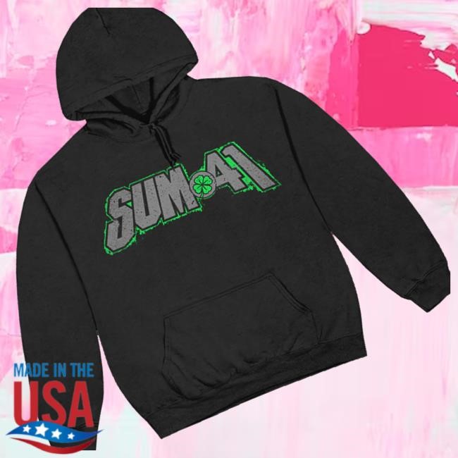 Sum41 Merch St. Patrick's Day Shamrock Basketball Jersey - Best Tee Store