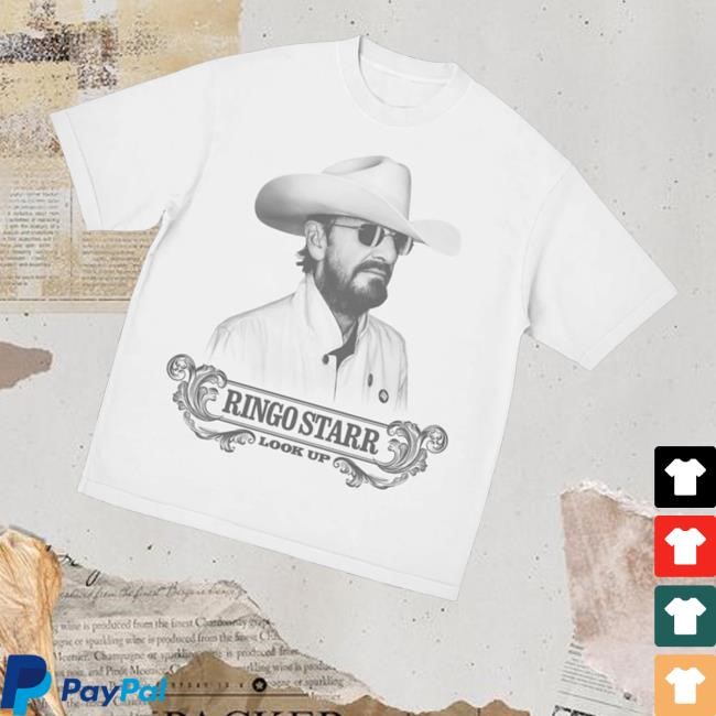 Ringo Starr Look Up Youth T Shirt Ringo Starr Merch Store Look Up - Best Tee Store