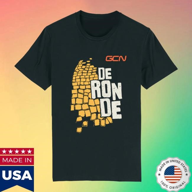 Official Global Cycling Network Merch Shop Store Gcn De Ronde Cobbles 2025 New Shirt - Best Tee Store