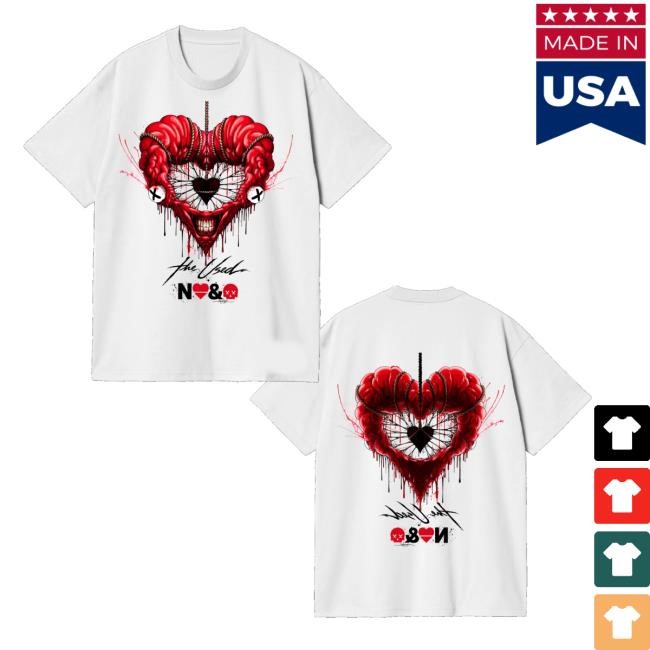 The Used Merch Store Shop In Love And Death 25 Year Tee Shirt - Best Tee Store