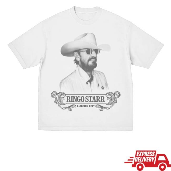 Ringo Starr Look Up Youth T Shirt Ringo Starr Merch Store Look Up - Best Tee Store