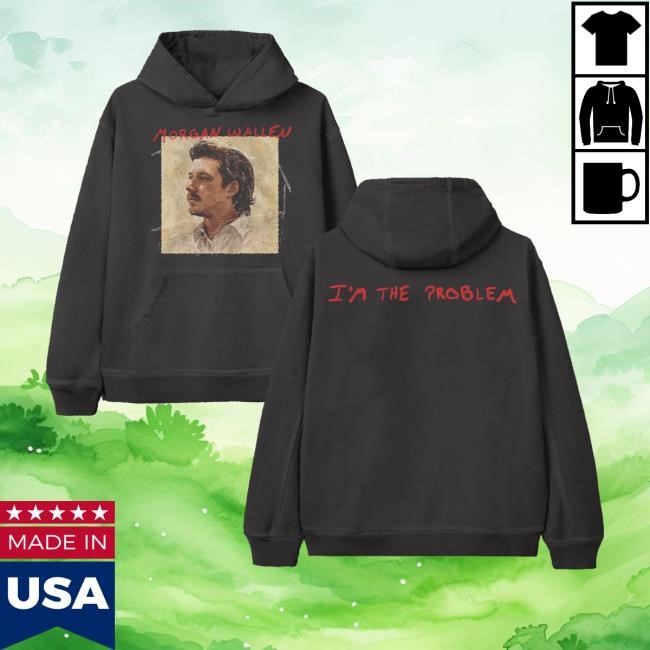 I'm The Problem Album Cover Hooded Sweatshirt Morgan Wallen Merch Store I'm The Problem Album Cover - Best Tee Store