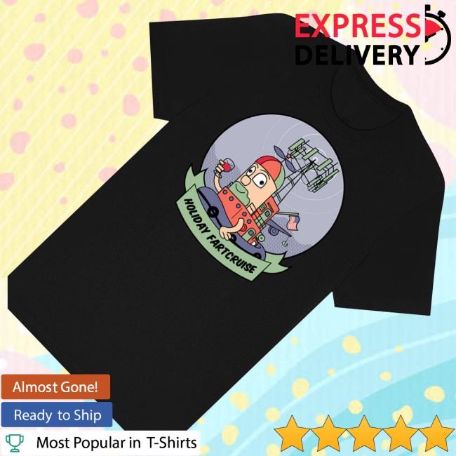 Neon Grizzly Merch Holiday Fartcruise Funny Shirt - Best Tee Store