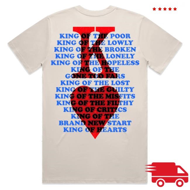 Trending Brandon Lake Merch King Over All Long Sleeve Shirt - Best Tee Store