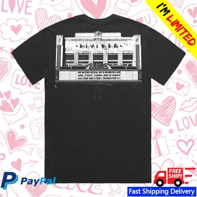 Official Brandon Lake Merch Shop Store Riviera Theater Reveal T Shirts - Best Tee Store