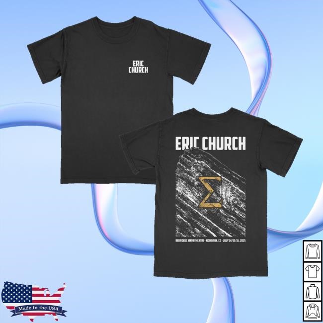 Eric Church Merch Red Rocks Event Sweaters - Best Tee Store