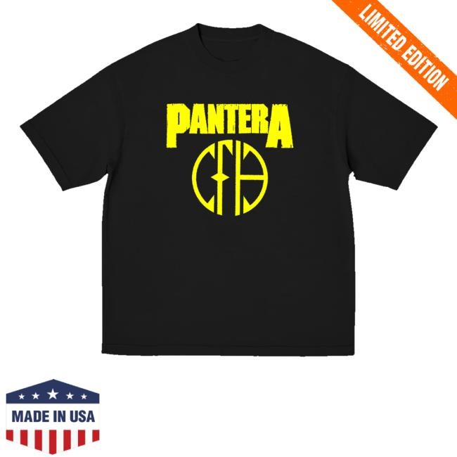 Official Pantera Cfh 2025 Tour Hoodie  Sweatshirt - Best Tee Store