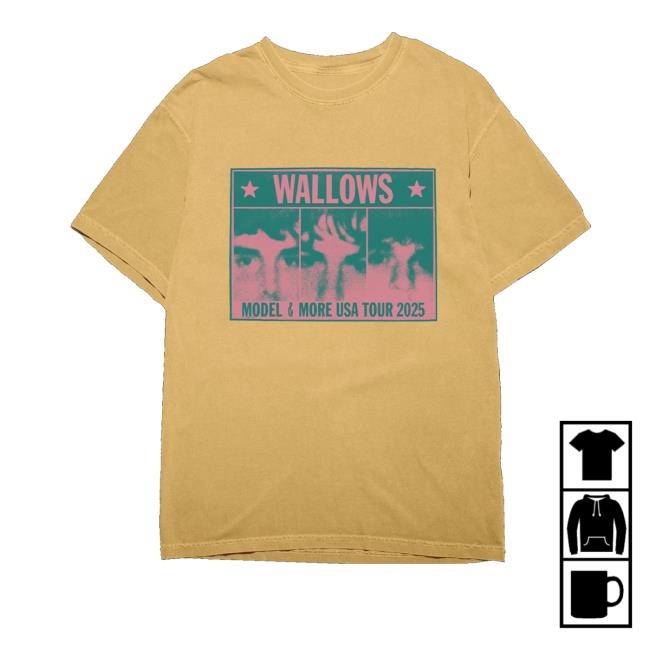 Wallowsmusic Merch Colorblock Faces Unisex Sweatshirt - Best Tee Store