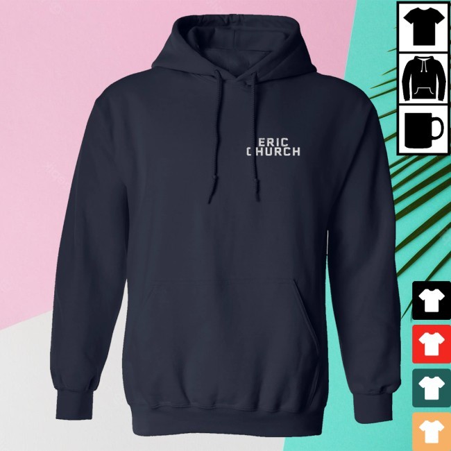 Trending Eric Church Merch Red Rocks Event Shirts Navy - Best Tee Store