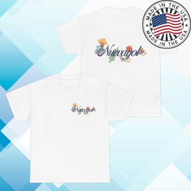 Bad Bunny Dtmf Merch Nuevayol White Tee Shirt - Best Tee Store