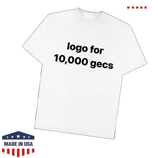 100Gecs Merch Store Shop Logo For 10,000 Gecs Hoodie Sweatshirt